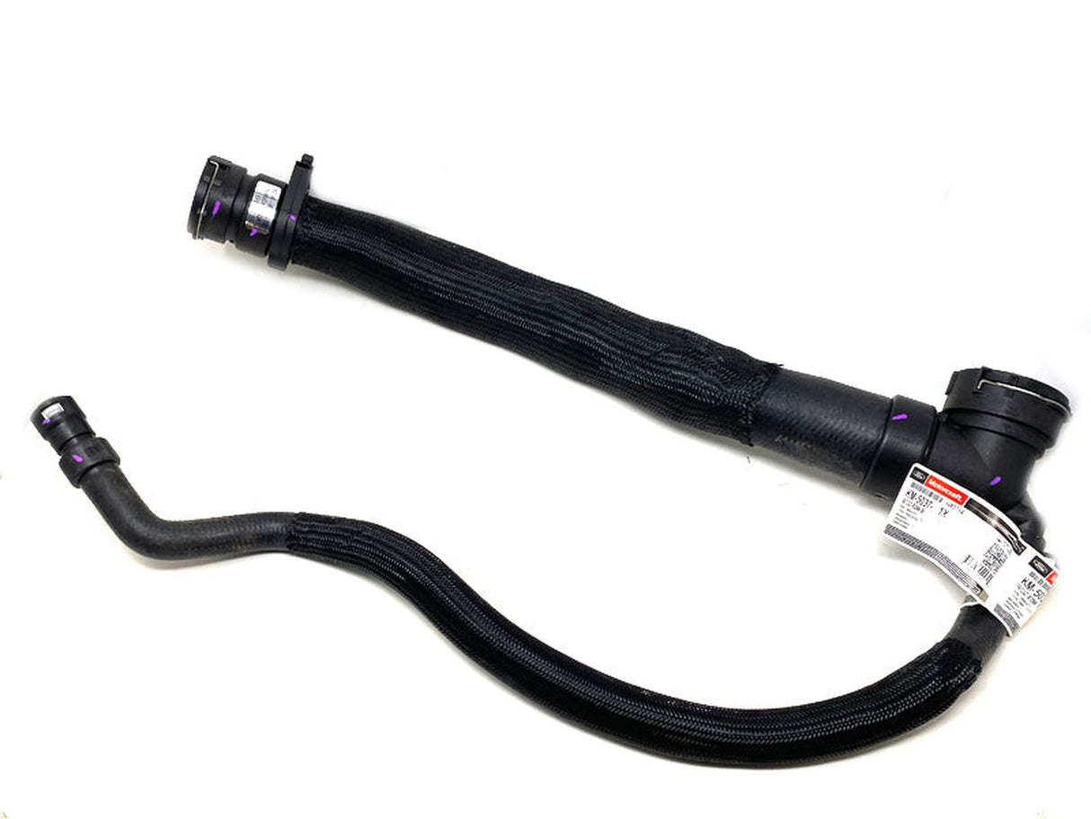 BC3Z8286B Motorcraft OE Lower Radiator Hose at Radiator, 2011-2016 6.7L Powerstroke Ford OEM