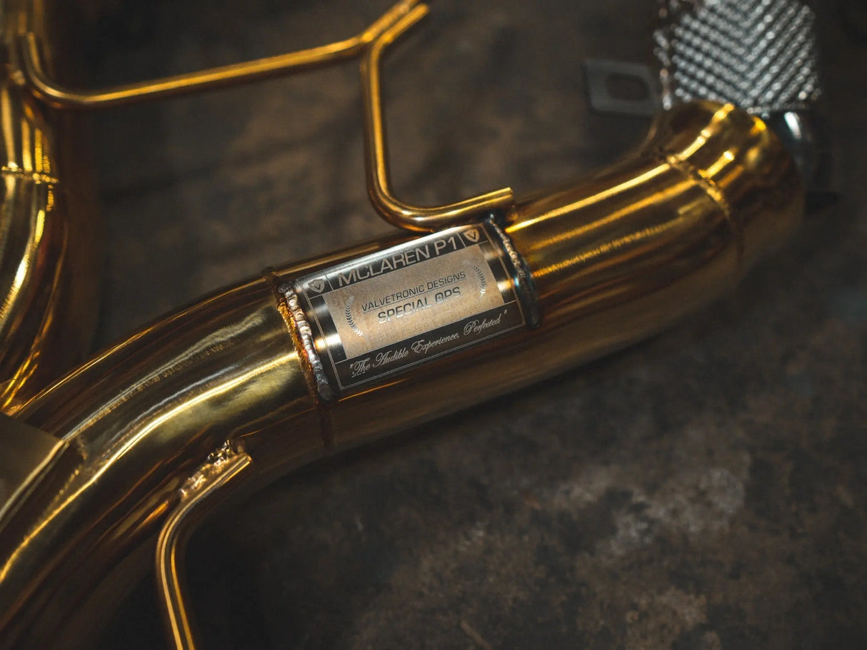Mclaren P1 Sport Exhaust System Valvetronic Designs