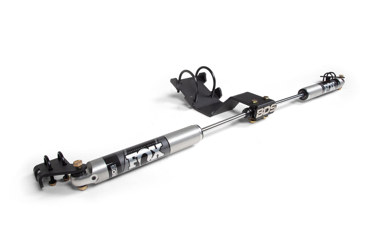 Dual Steering Stabilizer Kit w/ FOX 2.0 Performance Shocks | Fits 0-2 Inch Lift | Ford F250/F350 Super Duty (05-26) 4WD BDS Suspension