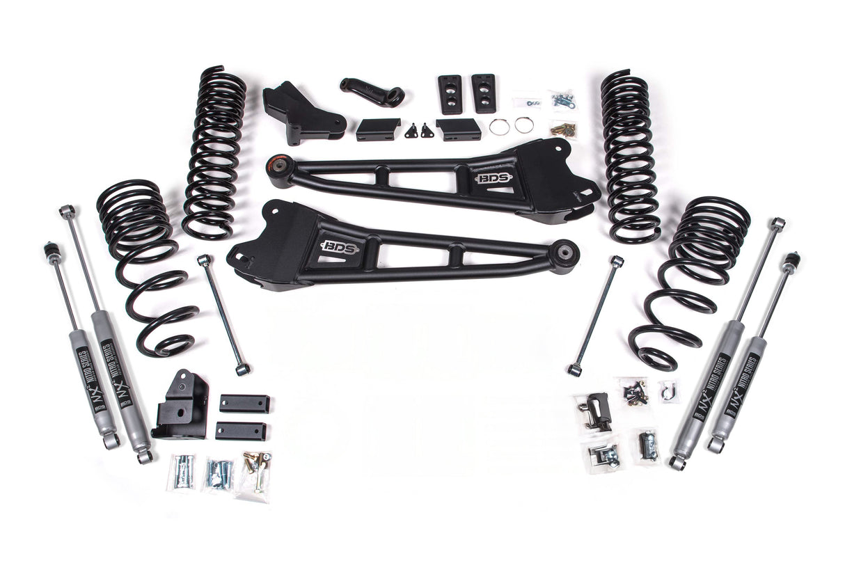 4 Inch Lift Kit w/ Radius Arm | Ram 2500 (25-26) 4WD | Diesel BDS Suspension