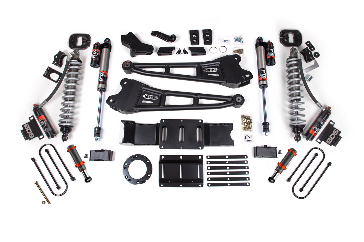 6 Inch Lift Kit w/ Radius Arm | FOX 2.5 Coil-Over Conversion - Performance Elite | Ram 3500 (19-24) 4WD | Diesel BDS Suspension