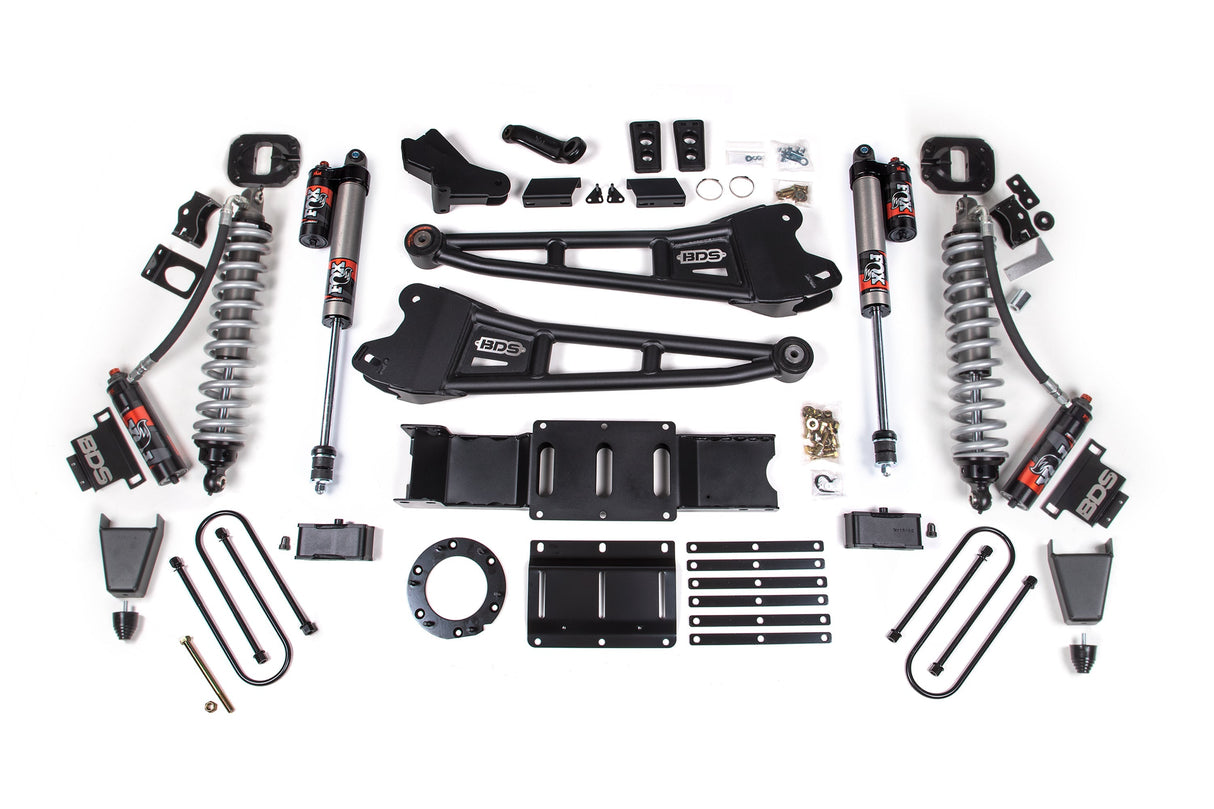 6 Inch Lift Kit w/ Radius Arm | FOX 2.5 Coil-Over Conversion - Performance Elite | Ram 3500 (19-24) 4WD | Diesel BDS Suspension