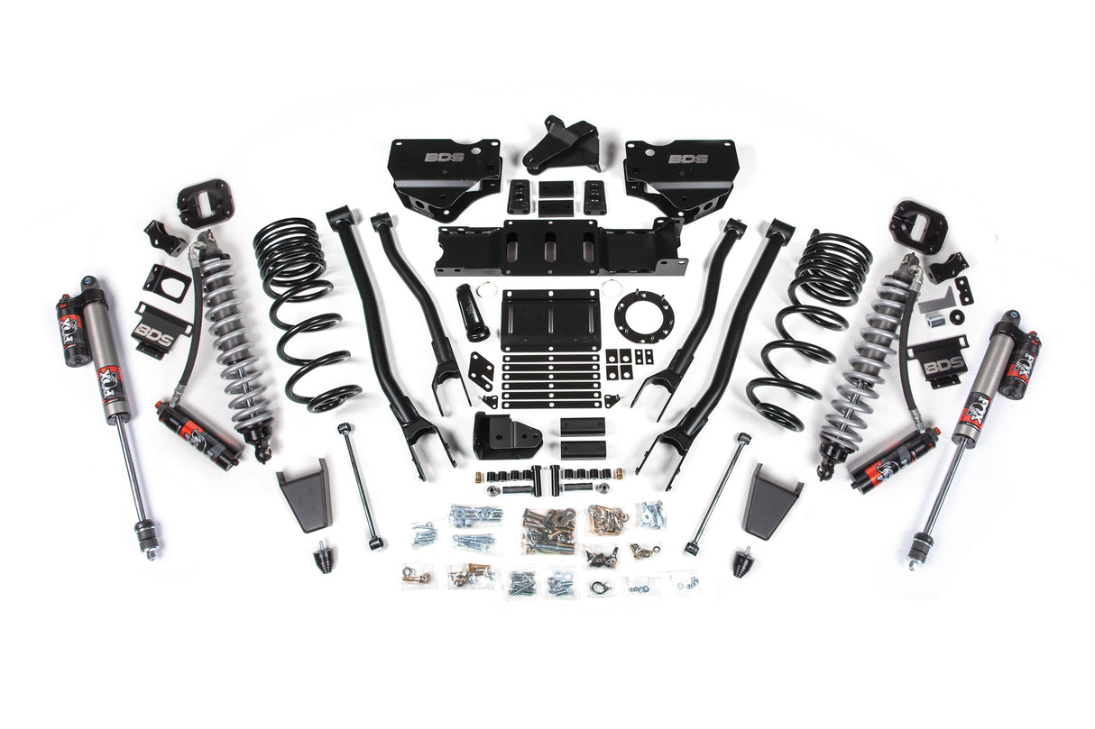 6 Inch Lift Kit w/ 4-Link | FOX 2.5 Coil-Over Conversion - Performance Elite | Ram 2500 (19-24) 4WD | Diesel BDS Suspension