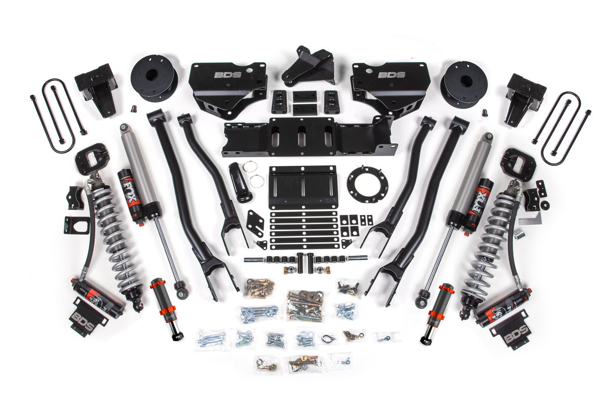 6 Inch Lift Kit w/ 4-Link | FOX 2.5 Coil-Over Conversion - Performance Elite | Ram 3500 (19-24) 4WD | Diesel BDS Suspension
