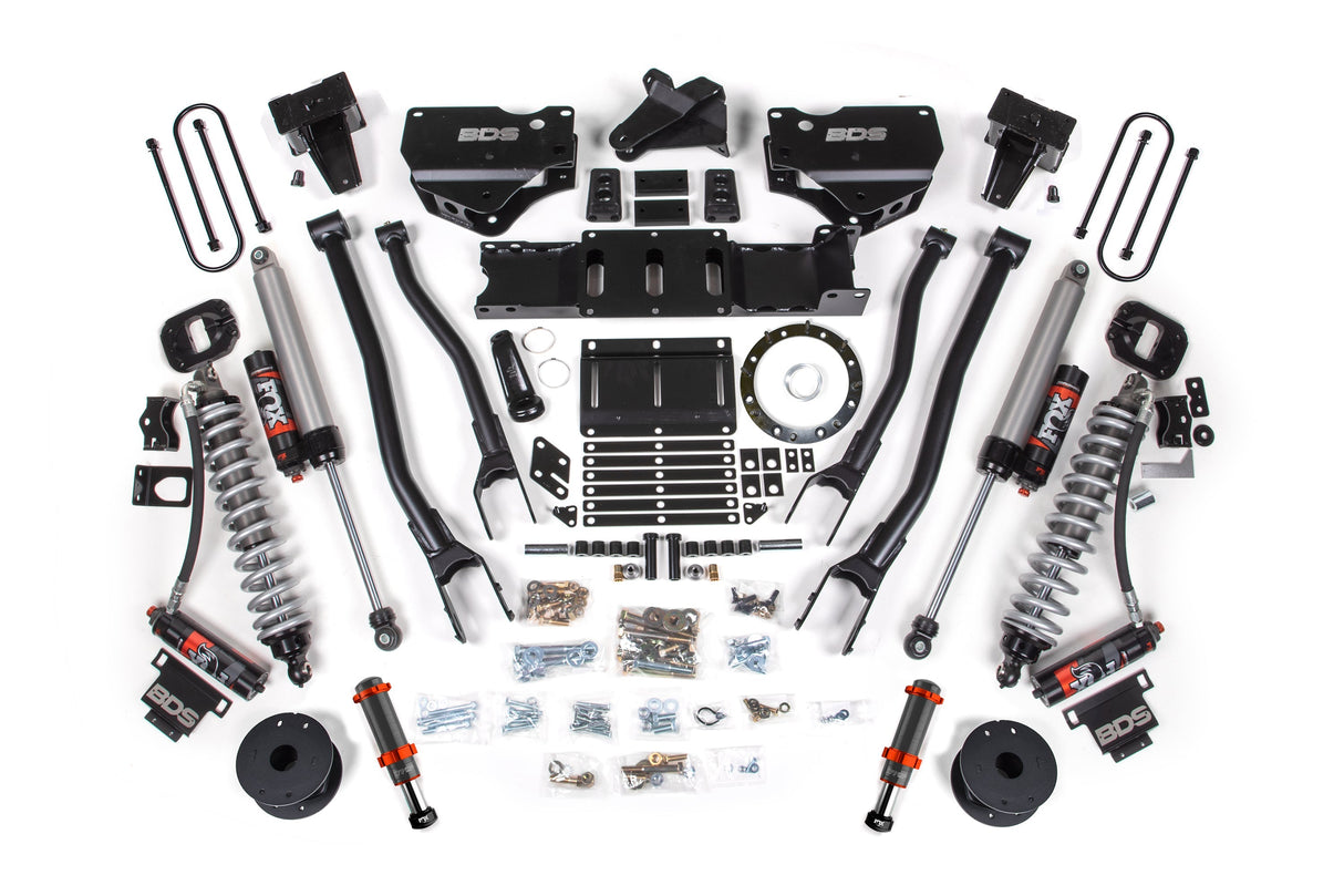 6 Inch Lift Kit w/ 4-Link | FOX 2.5 Coil-Over Conversion - Performance Elite | Ram 3500 (19-24) 4WD | Diesel BDS Suspension