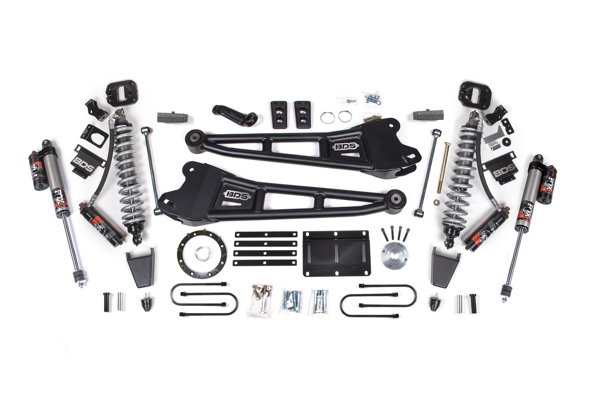 6 Inch Lift Kit w/ Radius Arm | FOX 2.5 Coil-Over Conversion - Performance Elite | Ram 3500 (13-18) 4WD | Diesel BDS Suspension