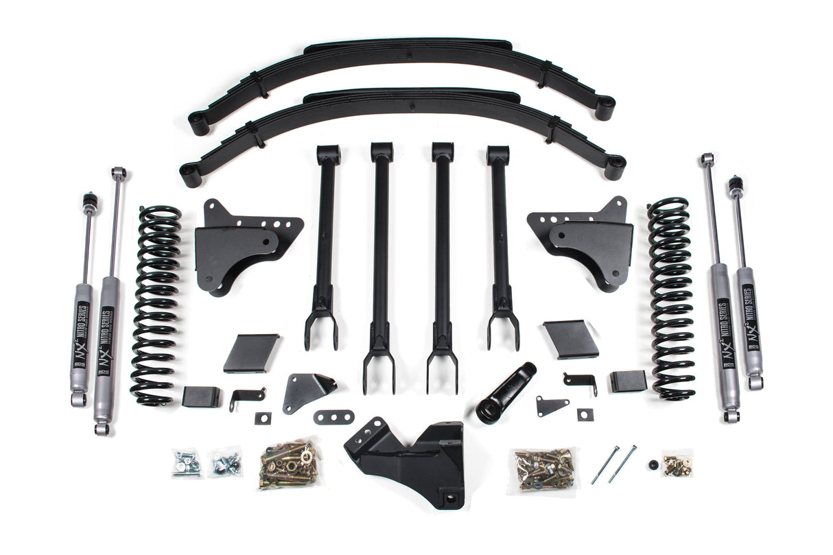 8 Inch Lift Kit | 4-Link Conversion | Ford F250/F350 Super Duty (11-16) 4WD | Diesel BDS Suspension