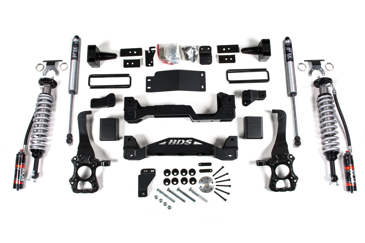 4 Inch Lift Kit | FOX 2.5 Performance Elite Coil-Over | Ford F150 (15-20) 4WD BDS Suspension