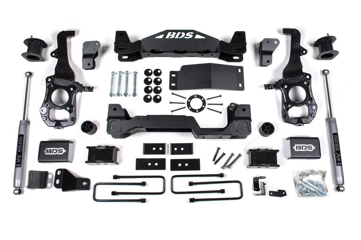 4 Inch Lift Kit | Ford F150 (21-26) 4WD BDS Suspension