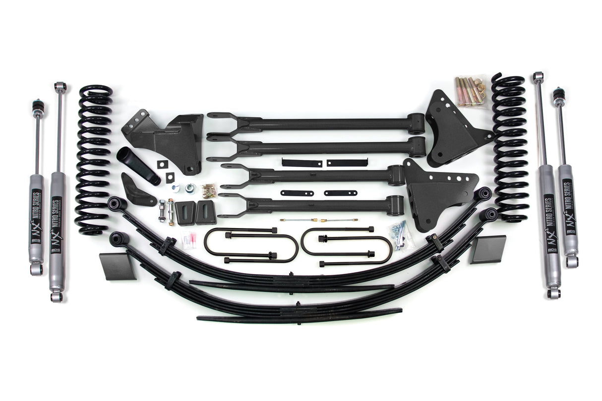 6 Inch Lift Kit w/ 4-Link | Ford F250/F350 Super Duty (08-10) 4WD | Diesel BDS Suspension