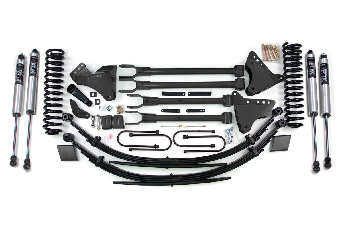 8 Inch Lift Kit w/ 4-Link | Ford F250/F350 Super Duty (08-10) 4WD | Diesel BDS Suspension