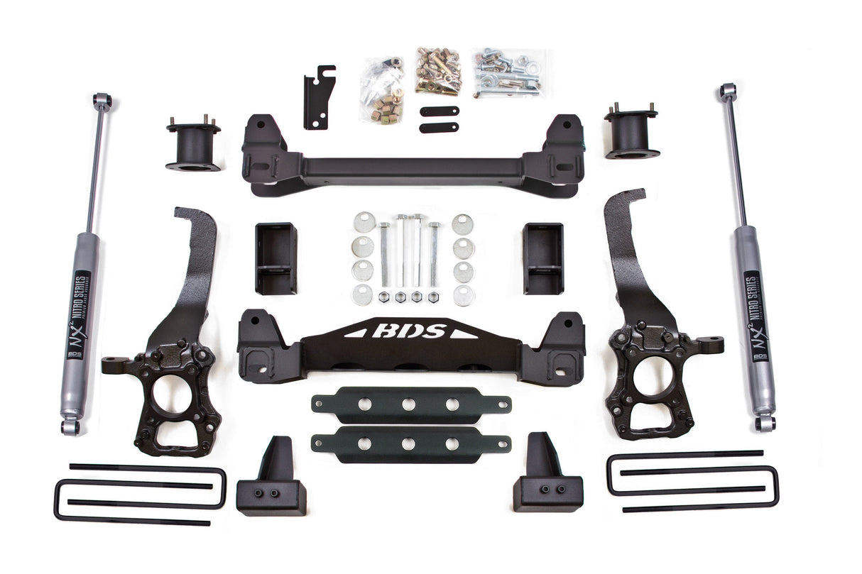 4 Inch Lift Kit | Ford F150 (2014) 2WD BDS Suspension