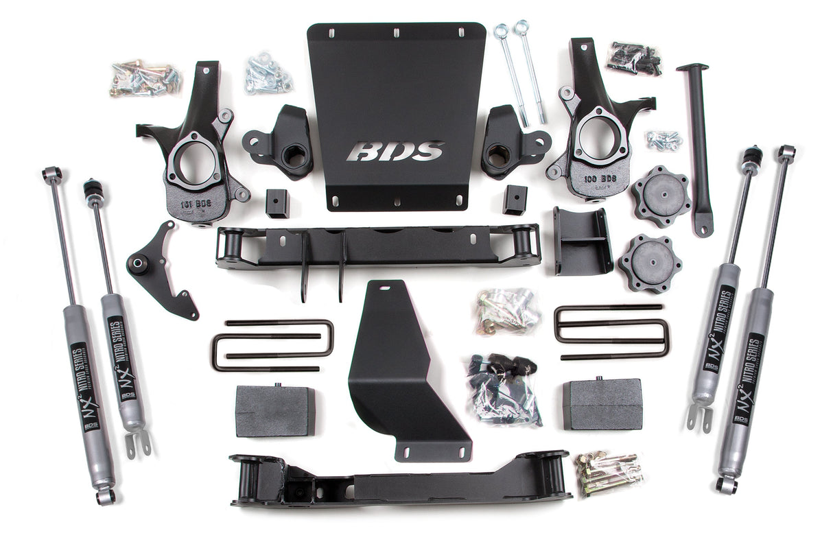 6 Inch Lift Kit | Chevy Silverado or GMC Sierra 1500 (99-06) 4WD BDS Suspension