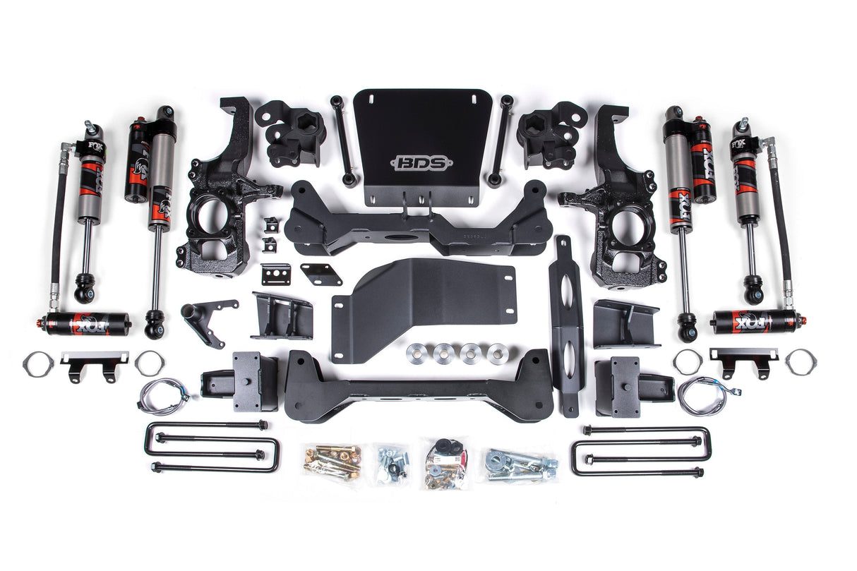 6.5 Inch Lift Kit | FOX Performance Elite | Chevy Silverado or GMC Sierra 2500HD/3500HD (20-26) 4WD BDS Suspension