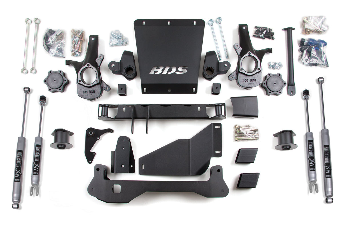 4 Inch Lift Kit | Chevy/GMC Avalanche, Surburban, Tahoe, or Yukon 1500 (00-06) 4WD BDS Suspension