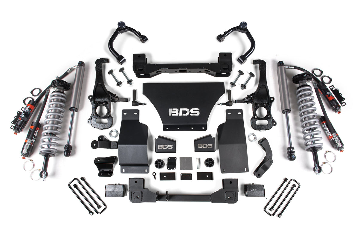 6 Inch Lift Kit | FOX 2.5 Performance Elite Coil-Over | Chevy Silverado or GMC Sierra 1500 (19-26) 4WD | Gas BDS Suspension