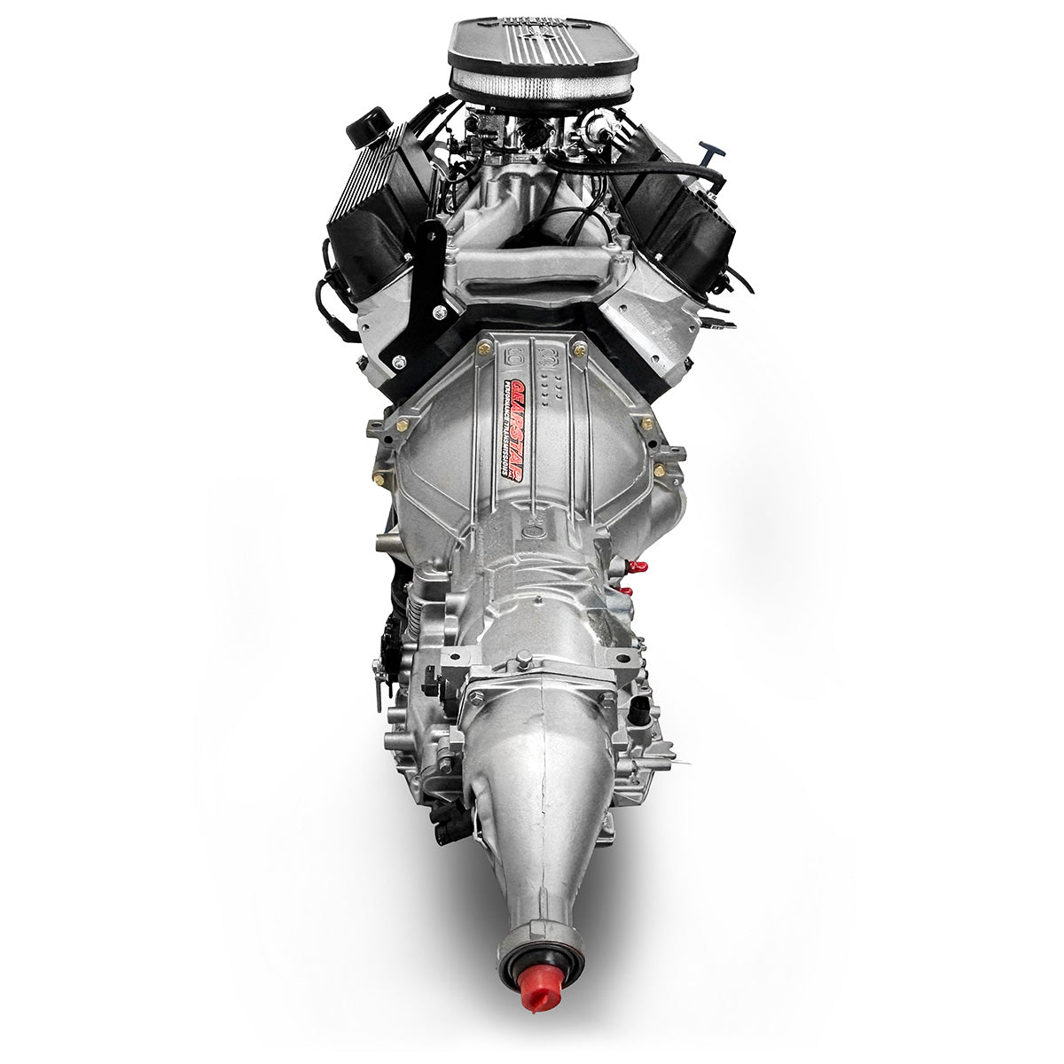 Ford Small Block Compatible 427 c.i. Engine and 4R70W Automatic Transmission - 541 Horsepower - Cobra Edition Builder Series - Polished Pulley Kit - Carbureted