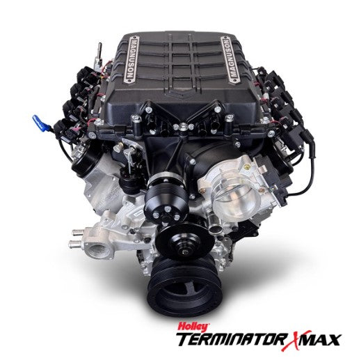 GM LS Compatible 376 c.i. Pro Series Engine and T56 Manual Transmission - 700 Horsepower - Standard Edition Builder Series - Holley Terminator X EFI System