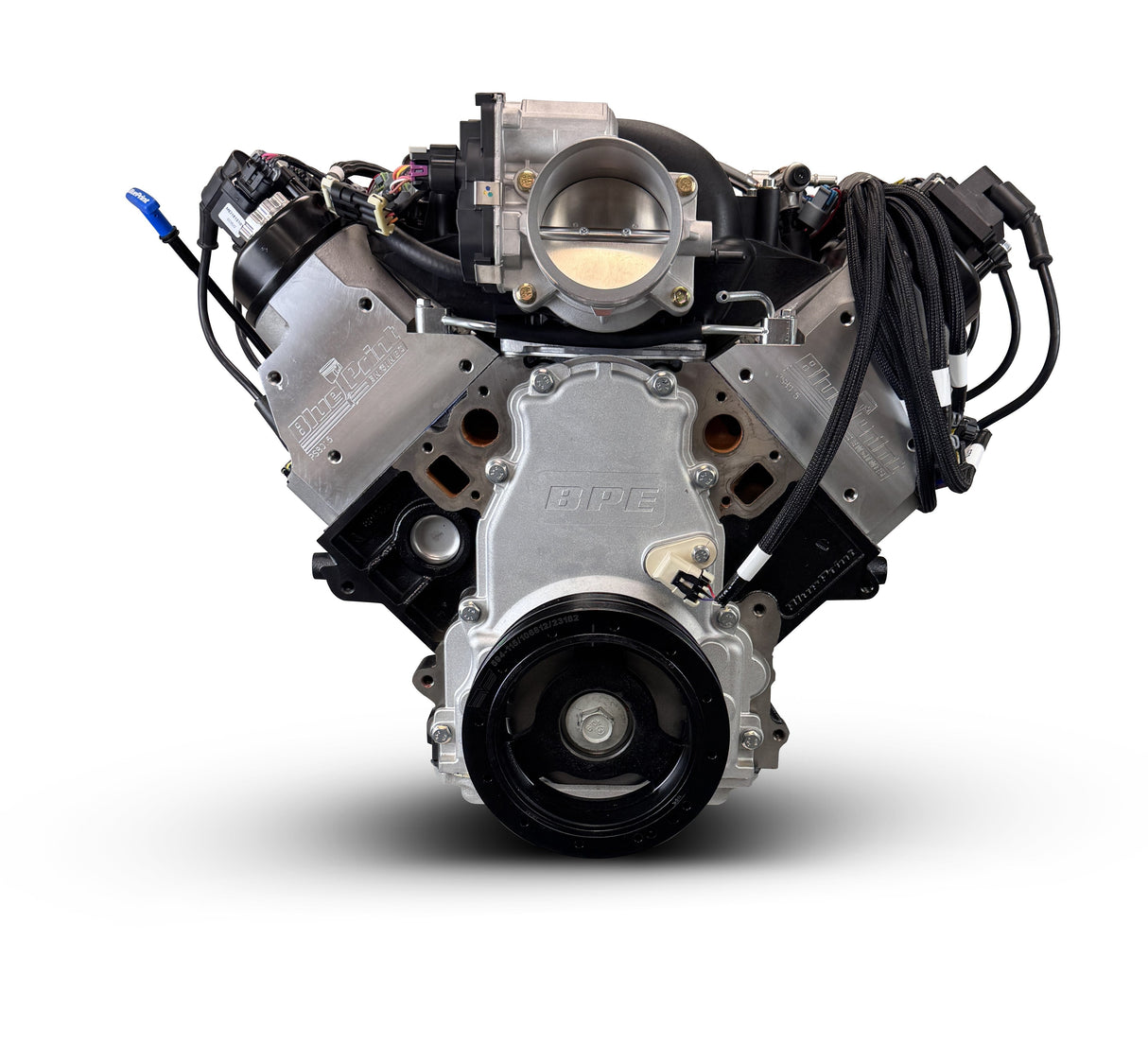 GM LS Compatible 427 c.i. Engine and 4L65/70E Automatic Transmission - 605 Horsepower - Standard Edition Builder Series - Holley Terminator X EFI System