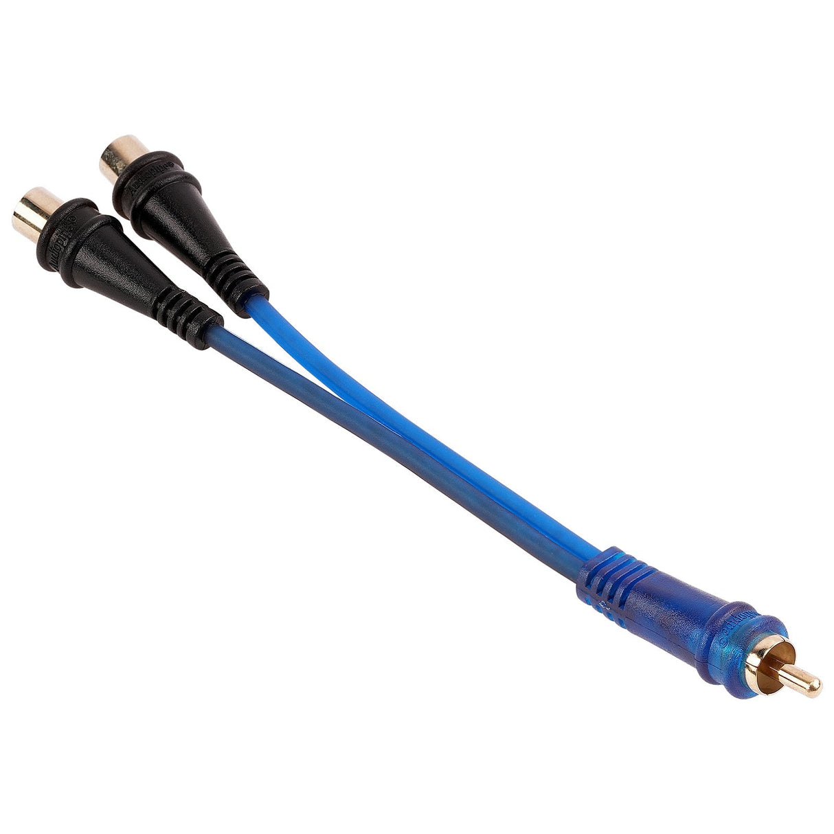Oxygen Free Shielded “Y" RCA Audio Cable (BMV-BLS-YM-2F), 10-Pack (10 Individual Cables) Audiopipe