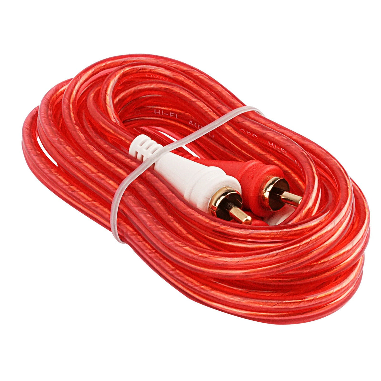 6FT Oxygen Free RCA Audio Cable (BMV-G-6), 10-Pack (10 Individual Cables) Audiopipe