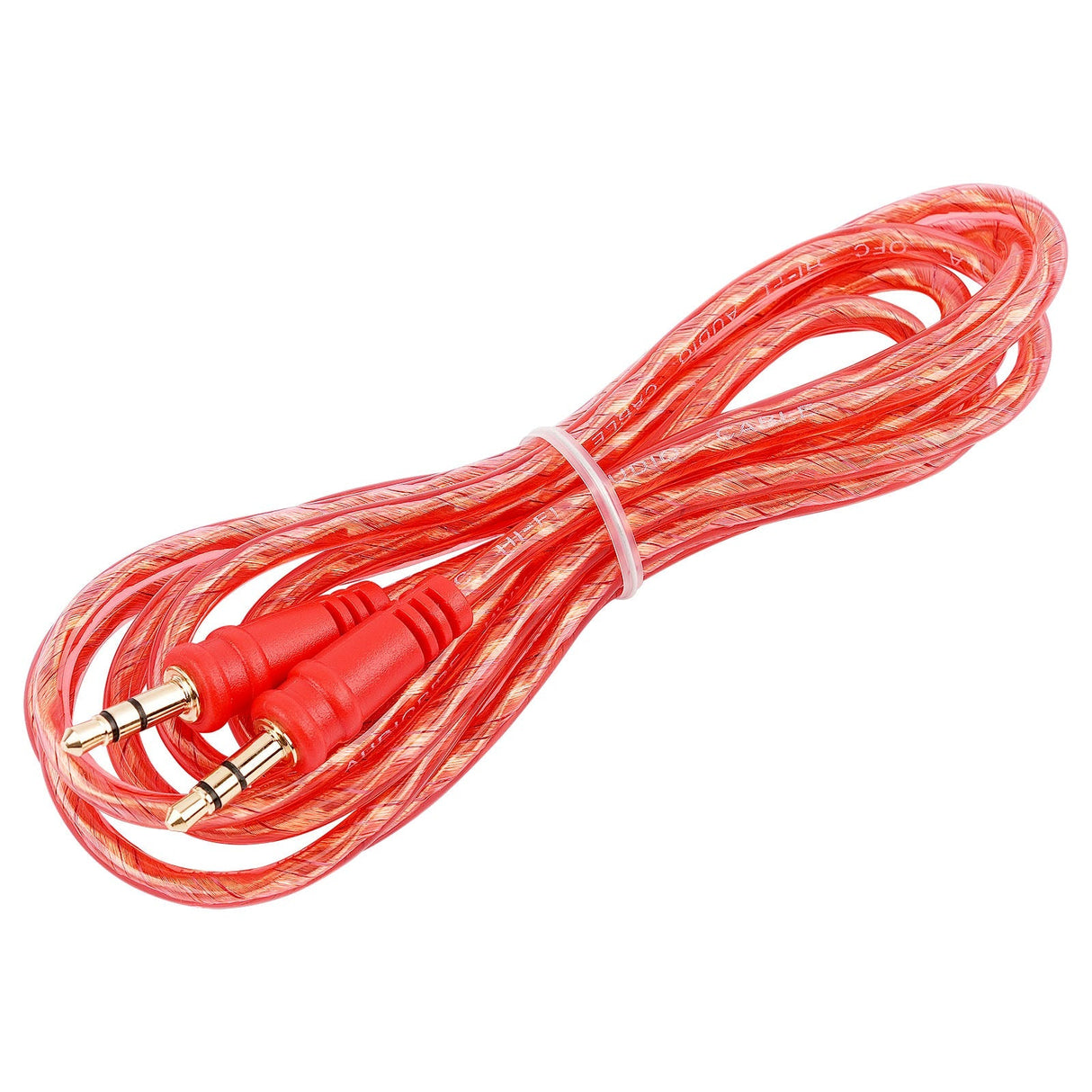 6Ft 3.5mm Audio Cable (BMV-GST-3535-6), 10-Pack (10 Individual Cables) Audiopipe