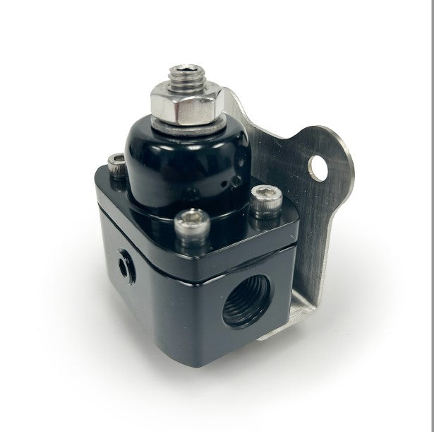 Billet Aluminum Fuel Pressure Regulator - 5-12 PSI and -6AN ORB