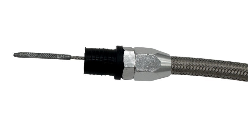 4L60E Flexible Transmission Dipstick, Firewall Mount