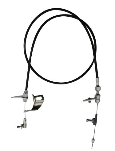 Cable Kit, Chrysler 727 Transmission Kickdown, Black