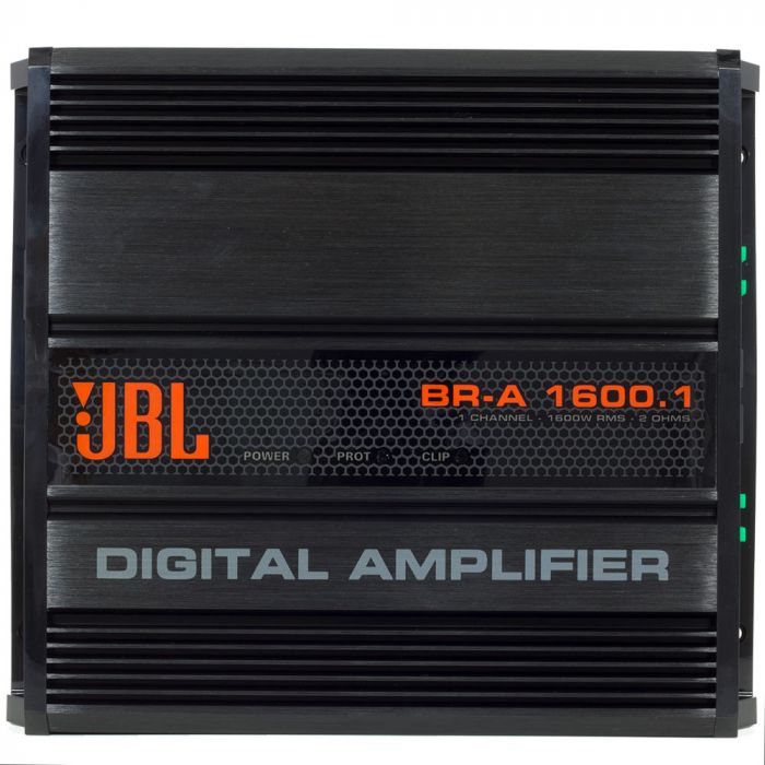 JBL BR-A 1600.1 Channel 1600 Watts RMS 2 Ohm Car Amplifier JBL