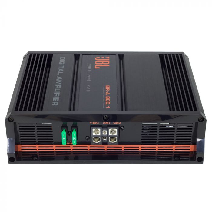 JBL BR-A 800.1 1 Channel - 800 Watts RMS - 2 Ohm Car Amplifier JBL