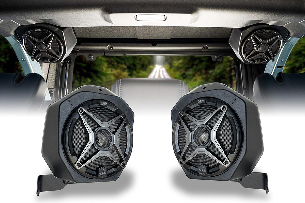 2021-2026 Ford Bronco 4-Door Rear-Speaker Pod 6.5in Upgrade