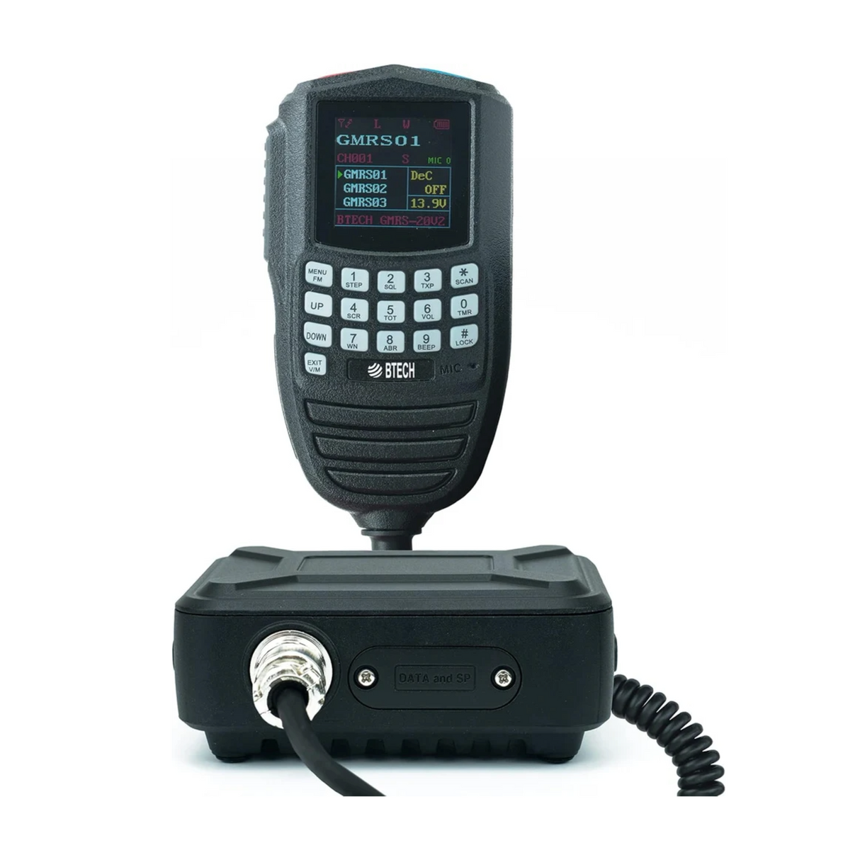 BTECH GMRS-20V2 20W IP67 GMRS Mobile Radio BTECH