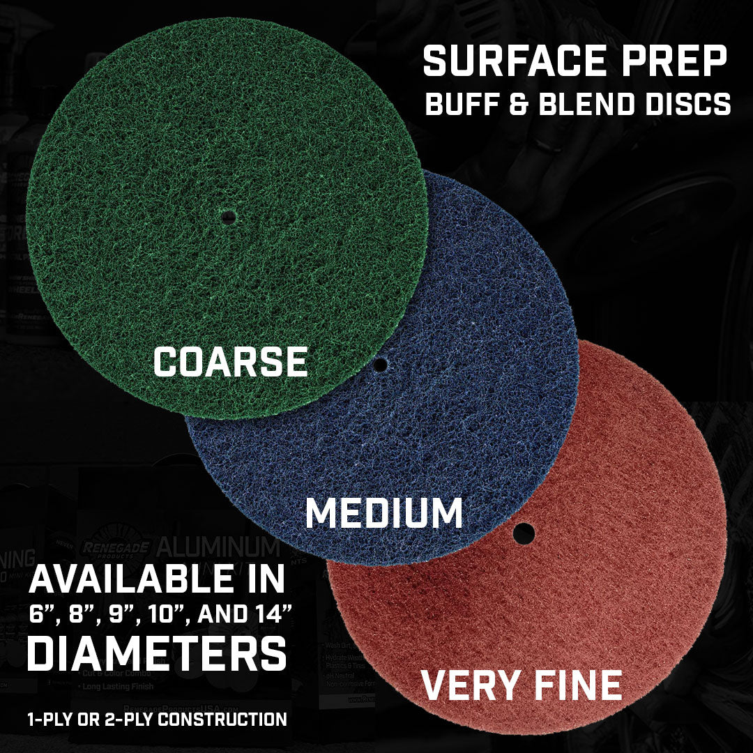 Surface Prep Buff and Blend Discs