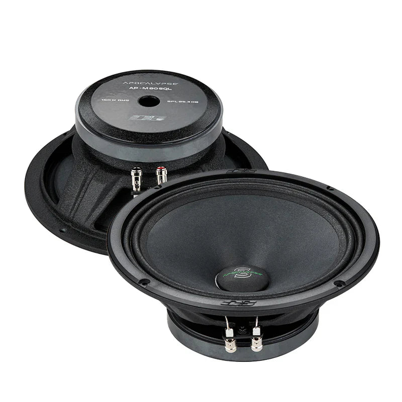 Deaf Bonce Apocalypse AP-M80SQL 8" 150W RMS Midrange Speakers (Pair)