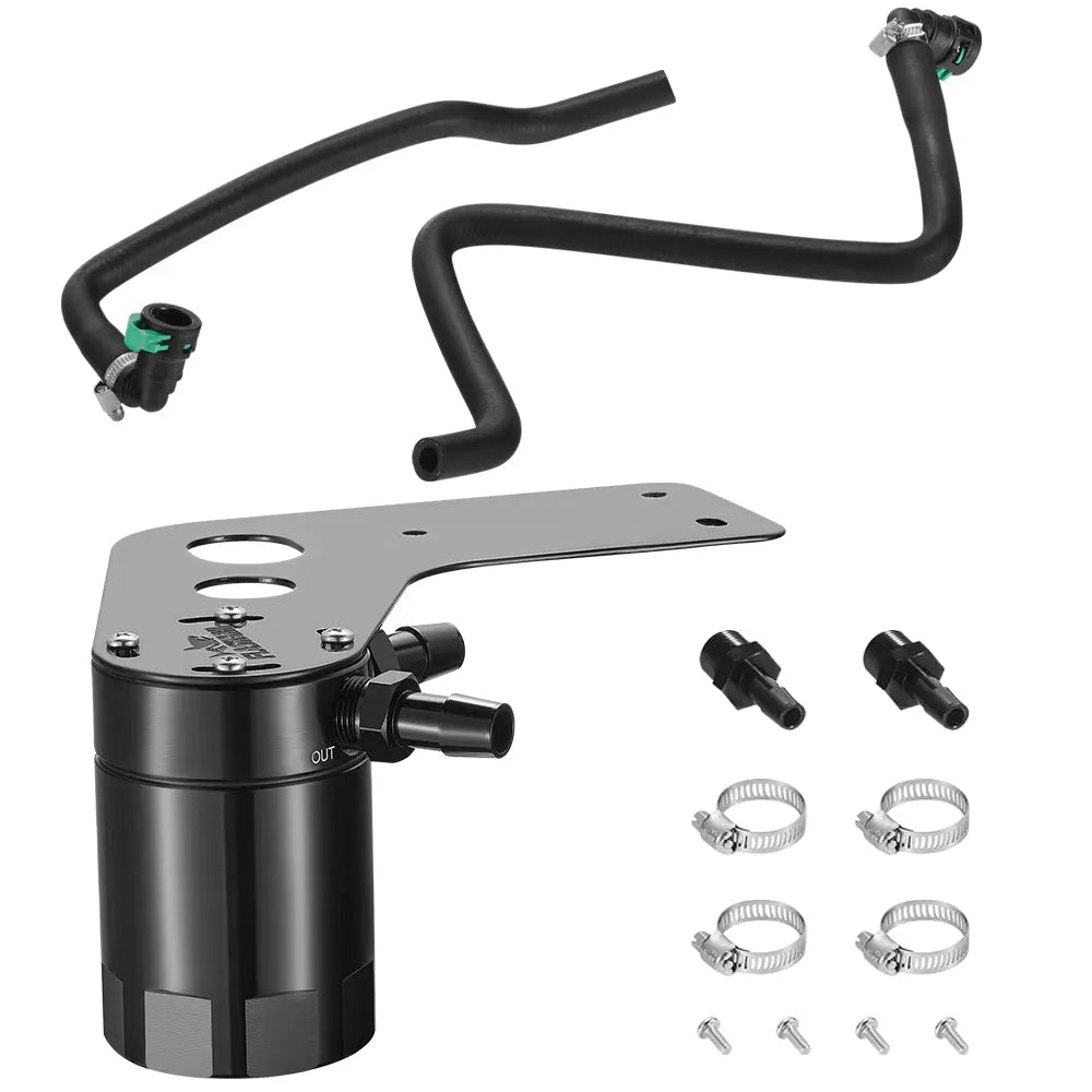 Baffled Oil Catch Can PCV Side for 2015-2017 Ford Mustang GT