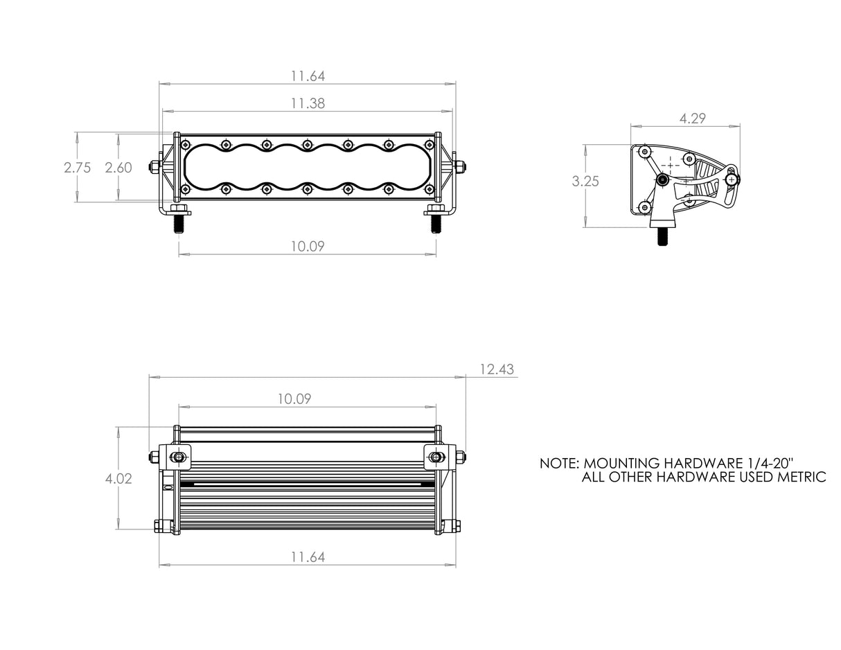 Baja Designs OnX6 Racer Edition LED Light Bar Baja Designs