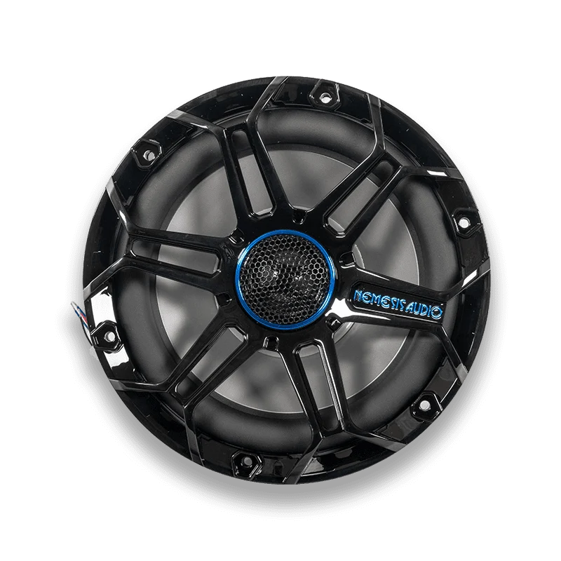 Nemesis Audio SOAK-8 | 8" 300W RMS Marine Speaker with RGB Lighting Nemesis Audio