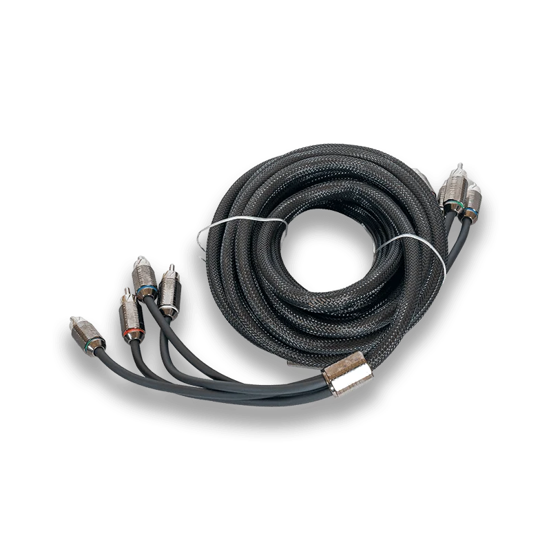 Nemesis Audio NM-RCA417 – 17ft 4CH Triple Shielded RCA Cable Nemesis Audio