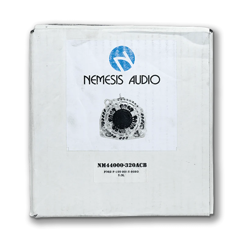 Nemesis Audio NM44000-320ACB 320 Amp High Output Alternator – Ford F150 Nemesis Audio