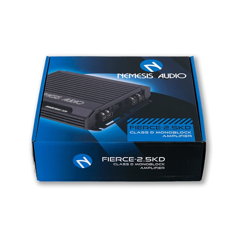 Nemesis Audio FIERCE-2.5KD 1250W RMS Monoblock Amplifier Nemesis Audio