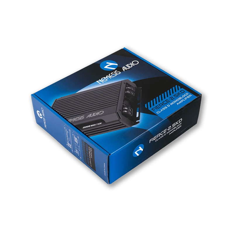 Nemesis Audio FIERCE-2.5KD 1250W RMS Monoblock Amplifier Nemesis Audio