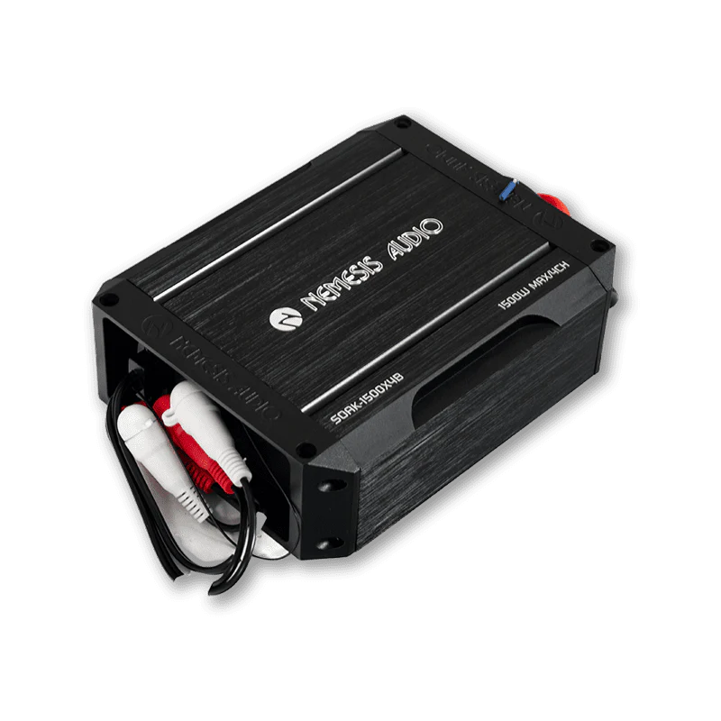 Nemesis Audio SOAK-1500X4B 4-Channel Marine Amplifier w/ Bluetooth Nemesis Audio