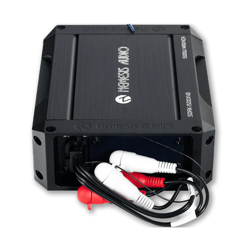 Nemesis Audio SOAK-1500X4B 4-Channel Marine Amplifier w/ Bluetooth Nemesis Audio