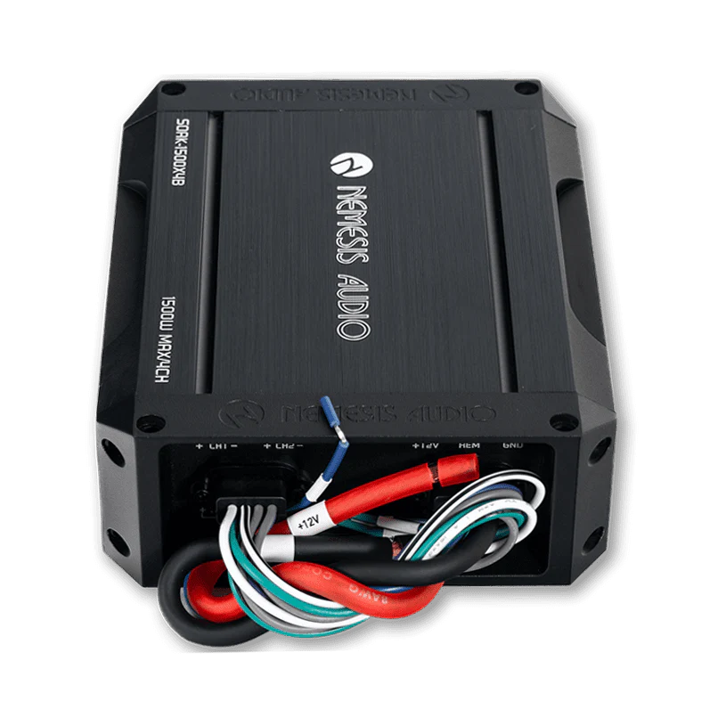 Nemesis Audio SOAK-1500X4B 4-Channel Marine Amplifier w/ Bluetooth Nemesis Audio