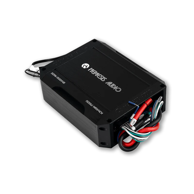 Nemesis Audio SOAK-1500X4B 4-Channel Marine Amplifier w/ Bluetooth Nemesis Audio