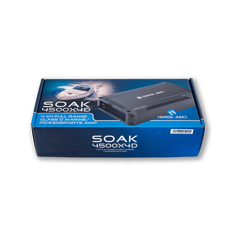 Nemesis Audio SOAK-4500X4D 4-Channel Marine Amplifier Nemesis Audio