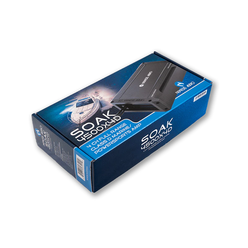 Nemesis Audio SOAK-4500X4D 4-Channel Marine Amplifier Nemesis Audio