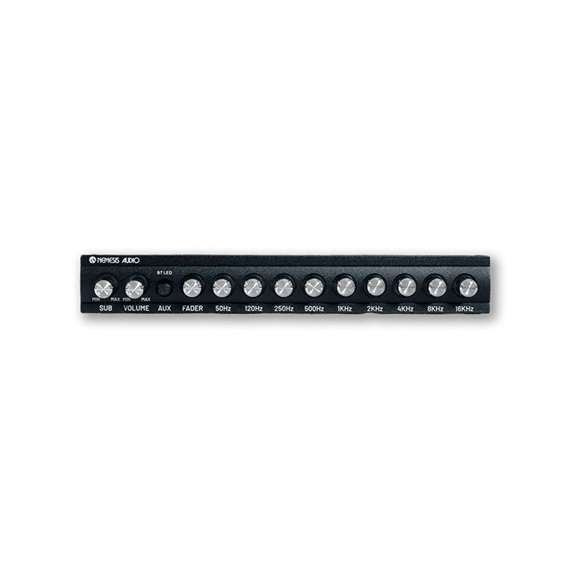 Nemesis Audio NA-9EQBT 9-Band Bluetooth Equalizer w/ 6V Output Nemesis Audio