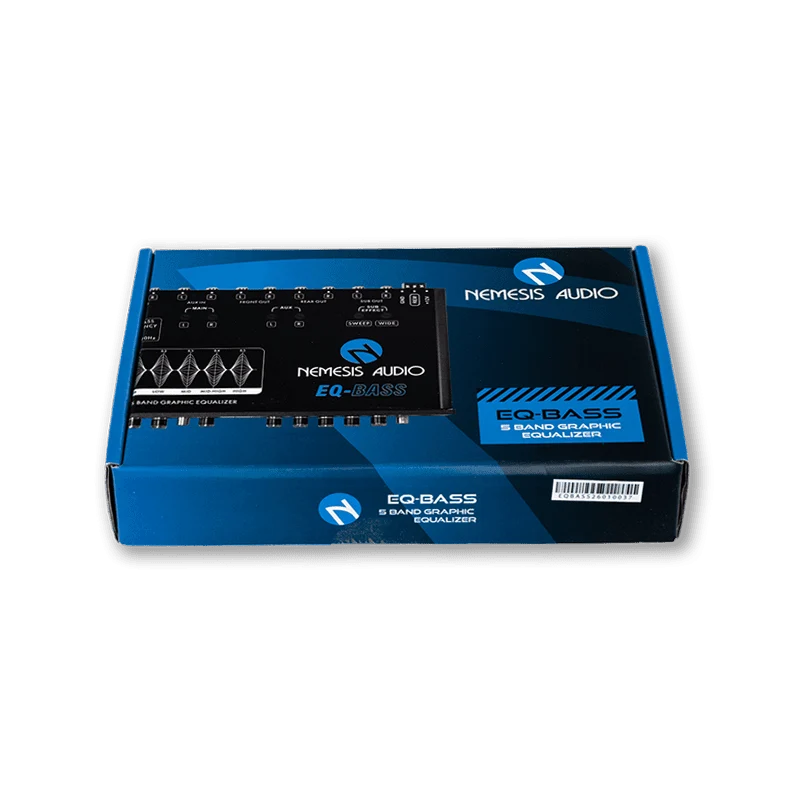 Nemesis Audio EQ-BASS 5-Band Graphic Equalizer w/ 8V Output Nemesis Audio